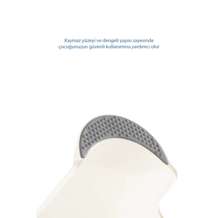 Babyjem Kaydırmaz Bebek Katlı Basamağı Kum Beji