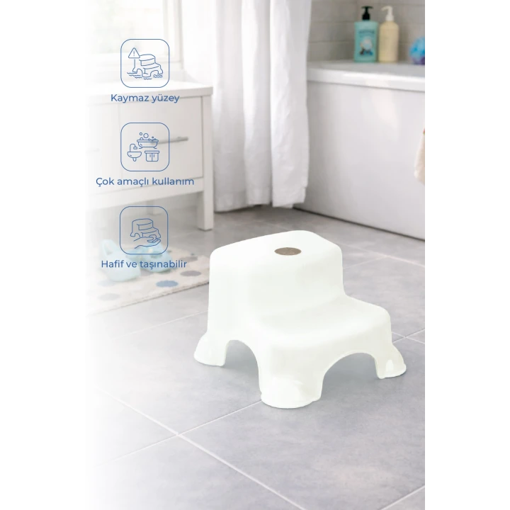 Babyjem Kaydırmaz Bebek Katlı Basamağı Kum Beji