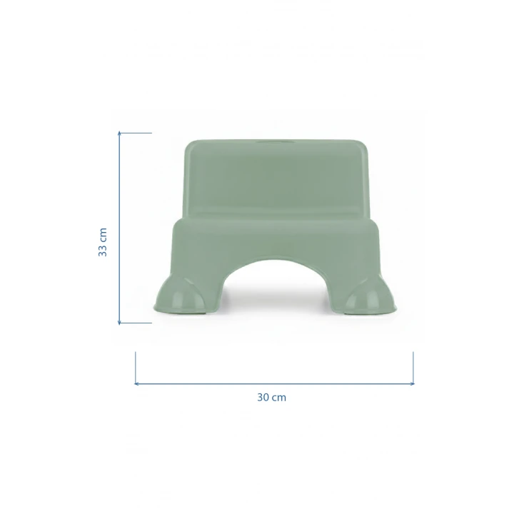 Babyjem Kaydırmaz Bebek Katlı Basamağı Soft Yeşil