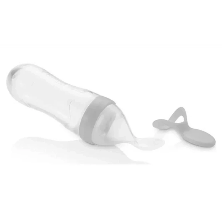 Babyjem Sıkmalı Kaşık Gri