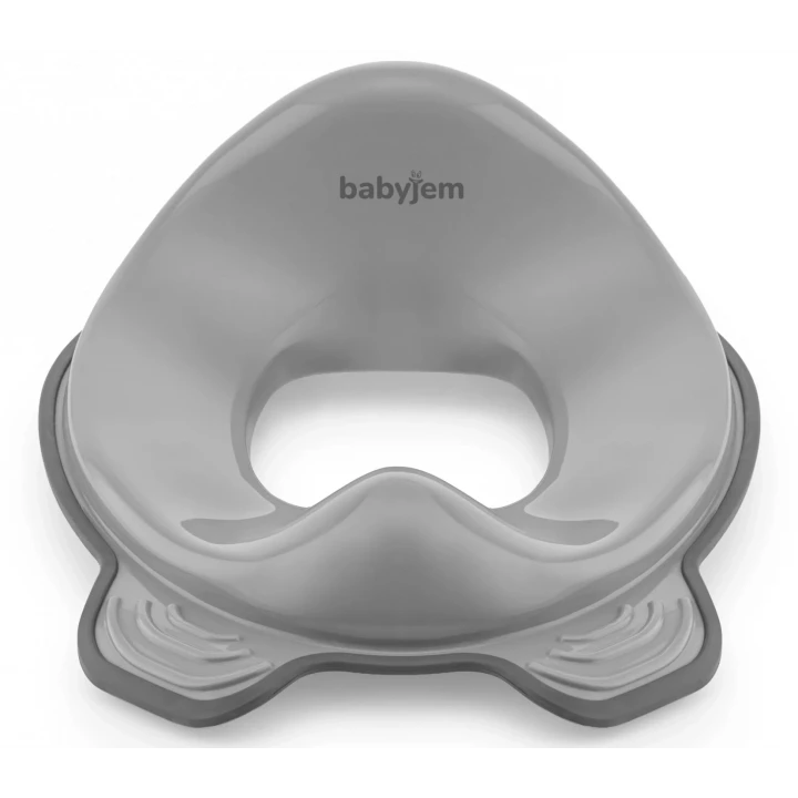 Babyjem Soft Kaymaz Klozet Adaptörü New Soft Gri