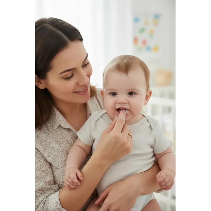 Babyjem Parmak Diş Fırçası + Saklama Kabı Hediyeli