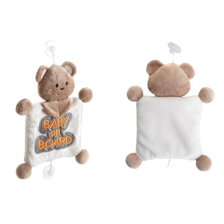 Babyjem Reflektörlü Arabada Bebek Var Aparatı Kahve