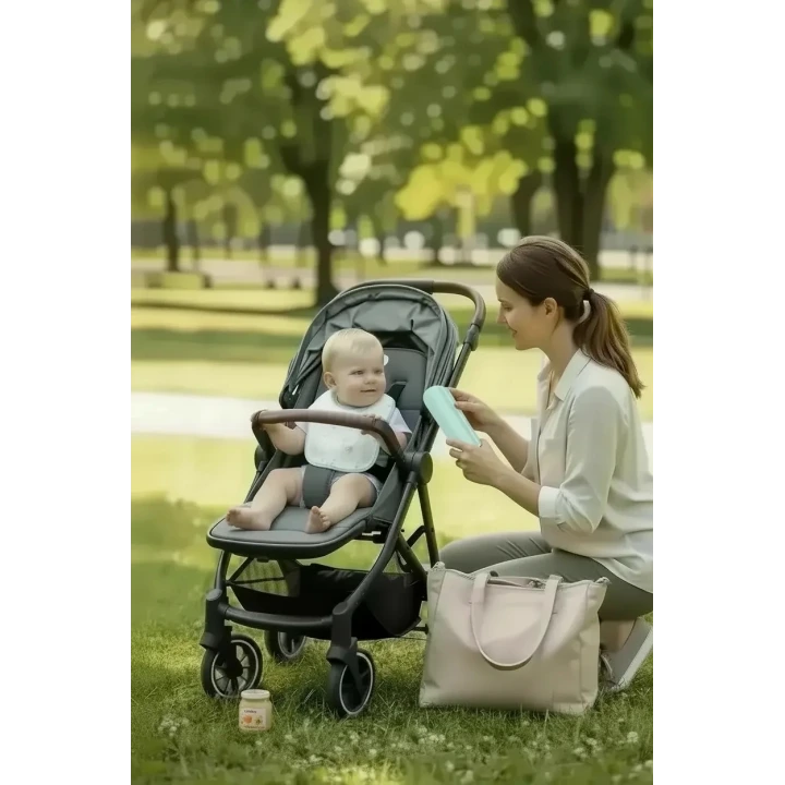 Babyjem Çatal Kaşık Saklama Kabı Yeşil