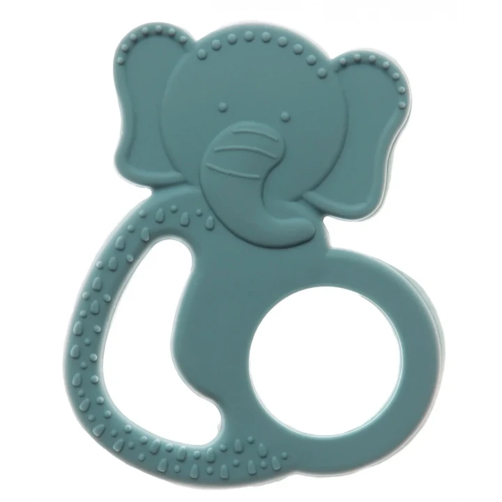 Babyjem Silikon Fil Diş Kaşıyıcı Mint