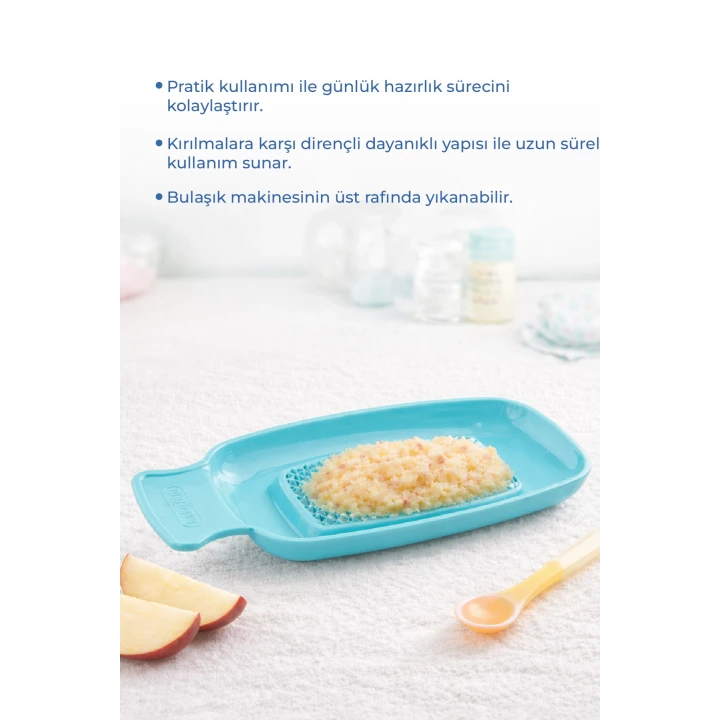 Babyjem Kırılmaz Pratik Bebek Meyve Rende Mint