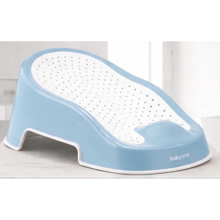 Babyjem Soft Banyo Desteği Bebek Yıkama Yardımcısı Soft Mavi