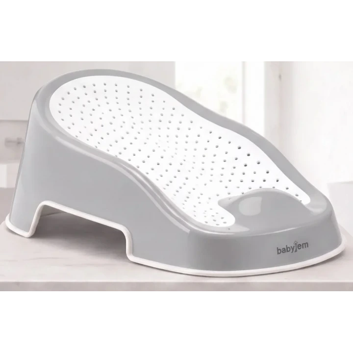 Babyjem Soft Banyo Desteği Bebek Yıkama Yardmcısı Soft Gri