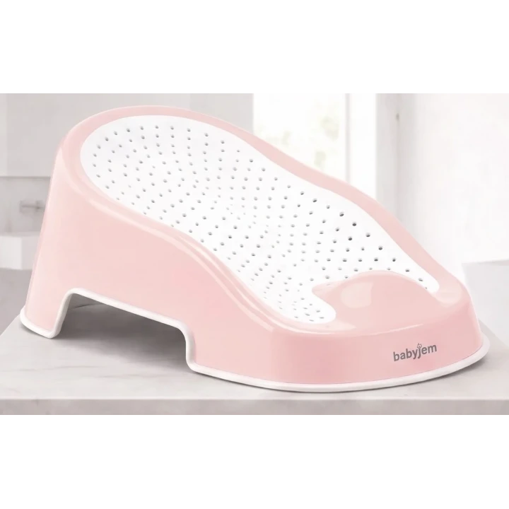 Babyjem Soft Banyo Desteği Bebek Yıkama Yardımcısı Soft Pembe