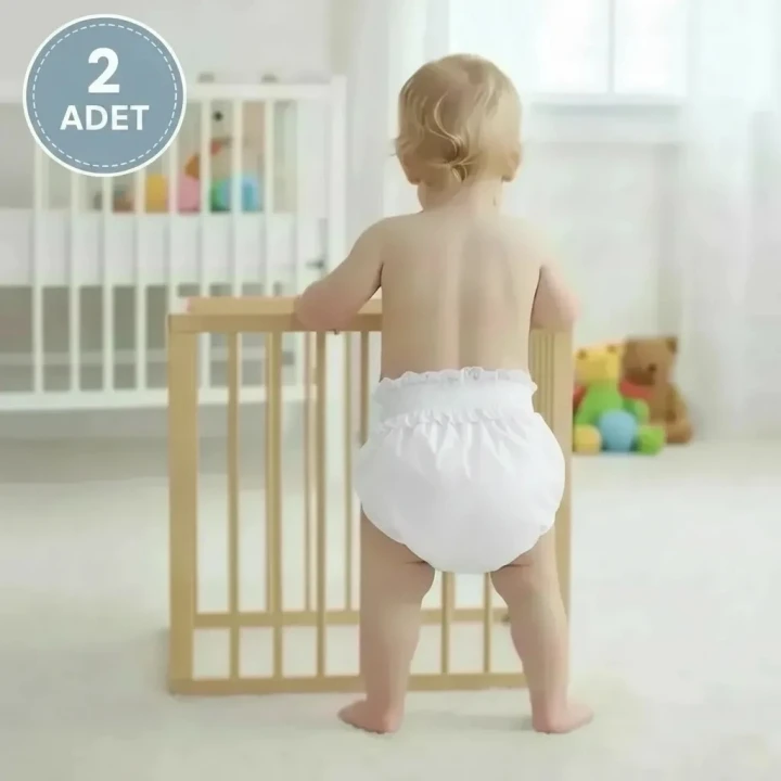 Babyjem Alıştırma Külodu 2li Paket 2 Yaş Beyaz