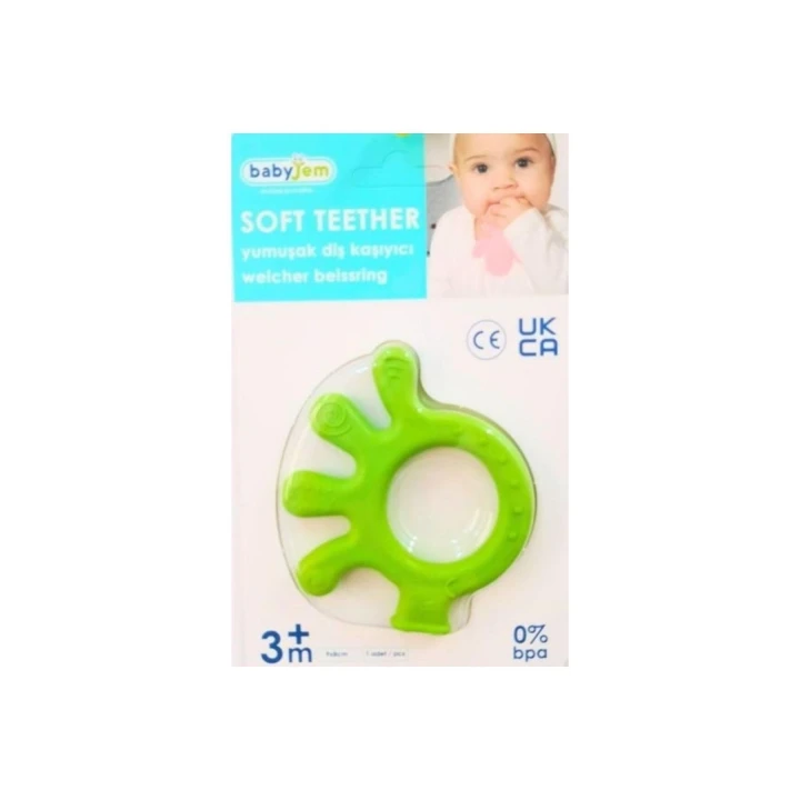 Babyjem Ahtapot Diş Kaşıyıcı Açık Yeşil