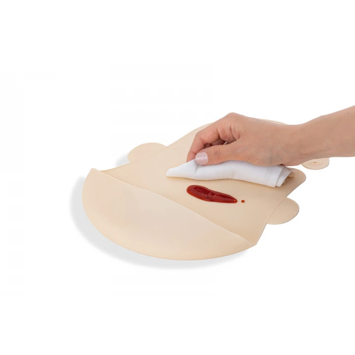 Babyjem Silikon Önlük Ekru