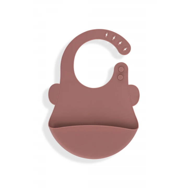 Babyjem Silikon Önlük Mocha