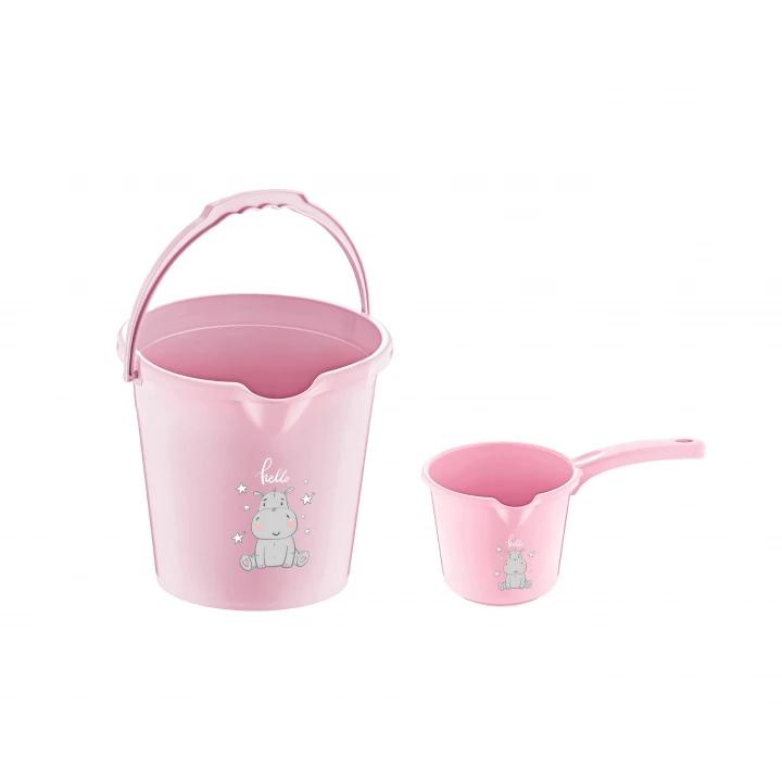 Babyjem Kova & Maşrapa Set Mat Pembe