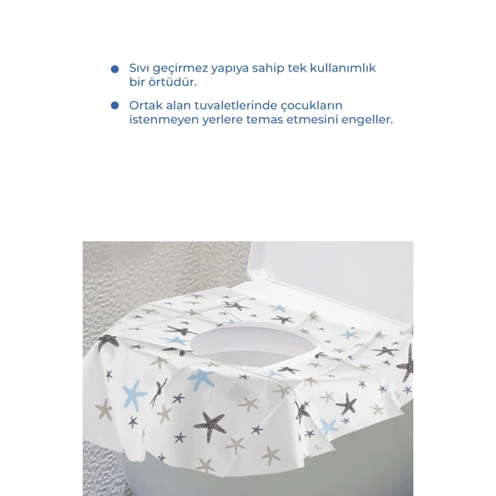 Babyjem 924 Atılabilir Klozet Örtüsü 30 Adet