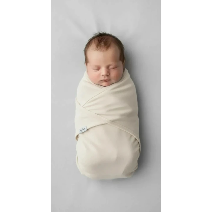 Babyjem Soft Pratik Penye Kundak Ekru %100 Pamuk
