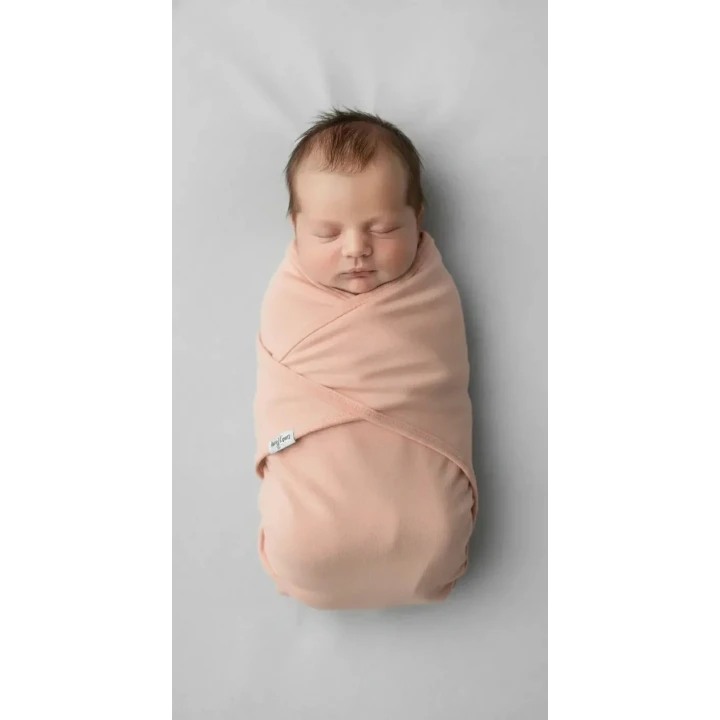 Babyjem Soft Pratik Penye Kundak Somon %100 Pamuk