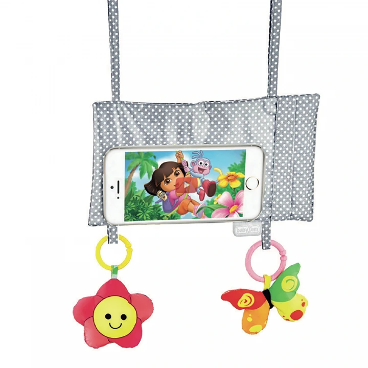 Babyjem Araç Içi Telefon Askılığı Gri Puanlı