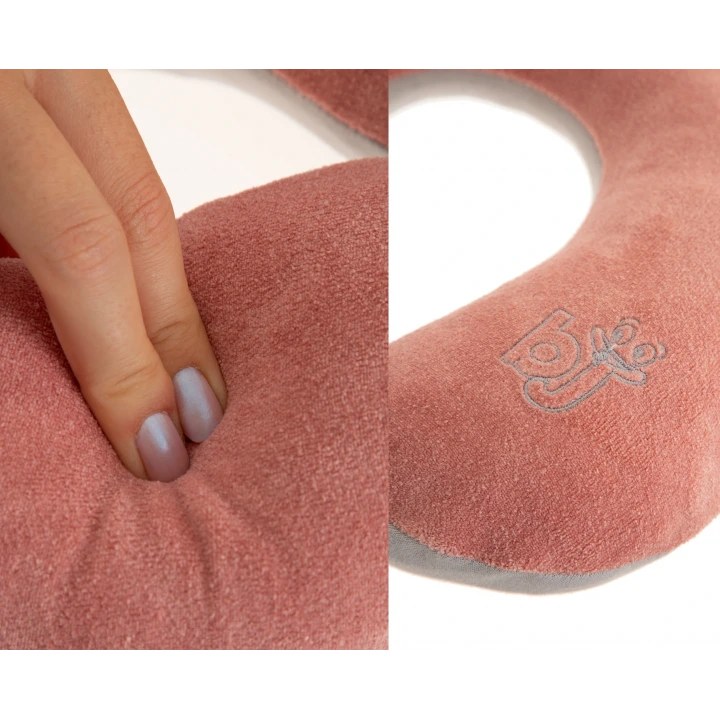 Babyjem Bebek Boyun Koruyucu Yastık Gül Kurusu