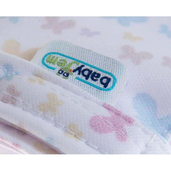 Babyjem Bebek Diş Kaşıyıcı Eldiveni Kelebek Mavi