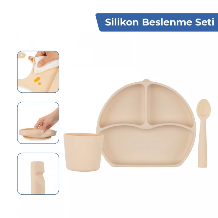 Babyjem Bebek Hediye Beslenme Seti Little Girl 5 Parça