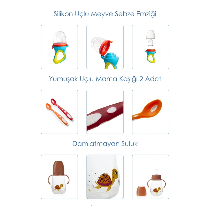 Babyjem Bebek Hediye Beslenme Seti Little Girl 8 Parça