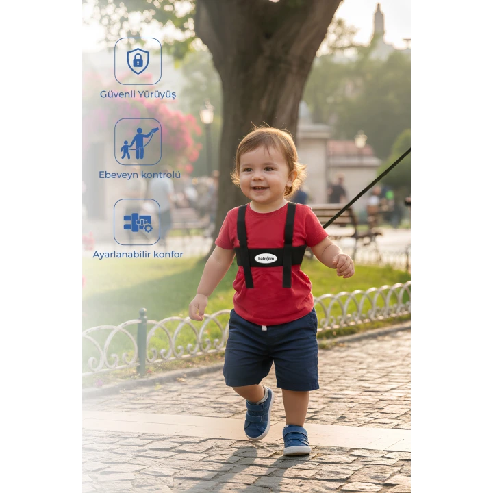 Babyjem Çocuk Güvenlik Kemeri Siyah