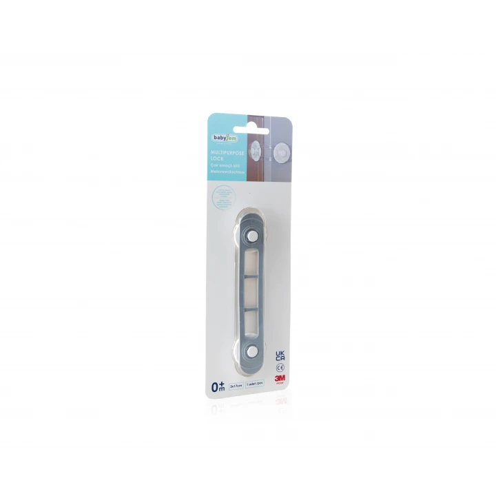 Babyjem Çok Amaçlı Kilit Gri