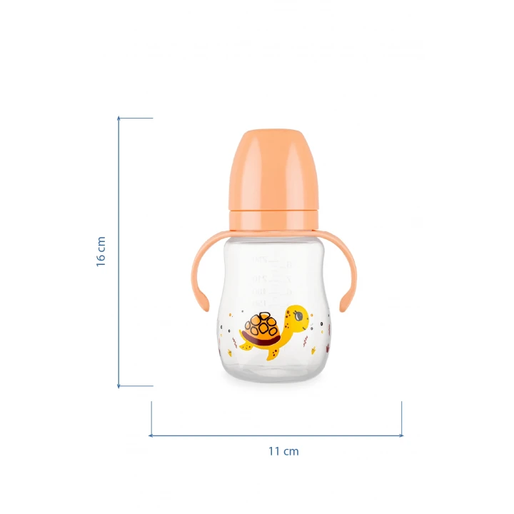 Babyjem Damlatmayan Suluk Alıştırma Bardağı 250 ml Turuncu