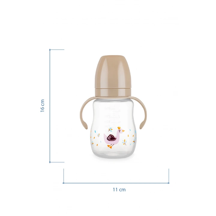 Babyjem Damlatmayan Suluk Alıştırma Bardağı 250 ml Vizon