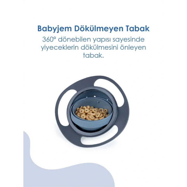 Babyjem Dökülmeyen Tabak Gri