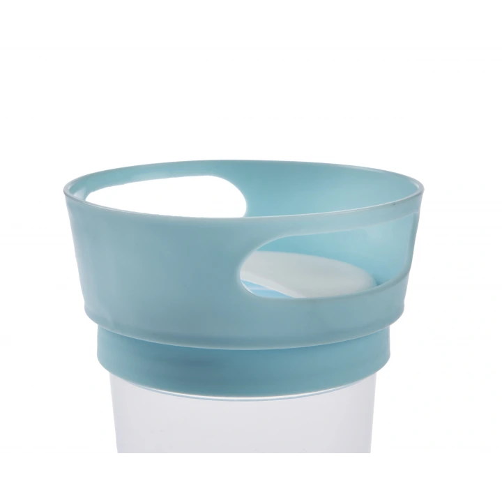Babyjem Dökülmeyi Önleyen Bebek Alıştırma & Atıştırma Mama Kabı - Mavi İksir