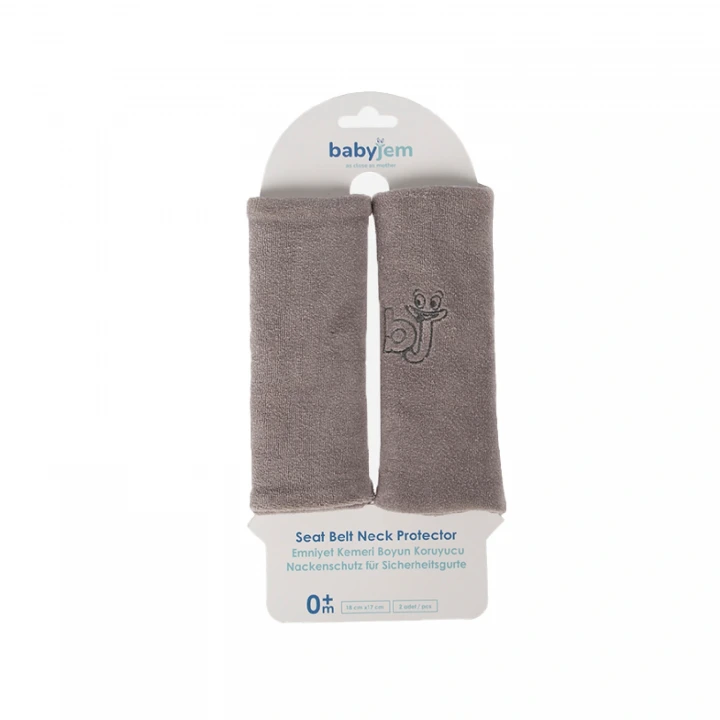 Babyjem Emniyet Kemeri Boyun Koruyucu Gri
