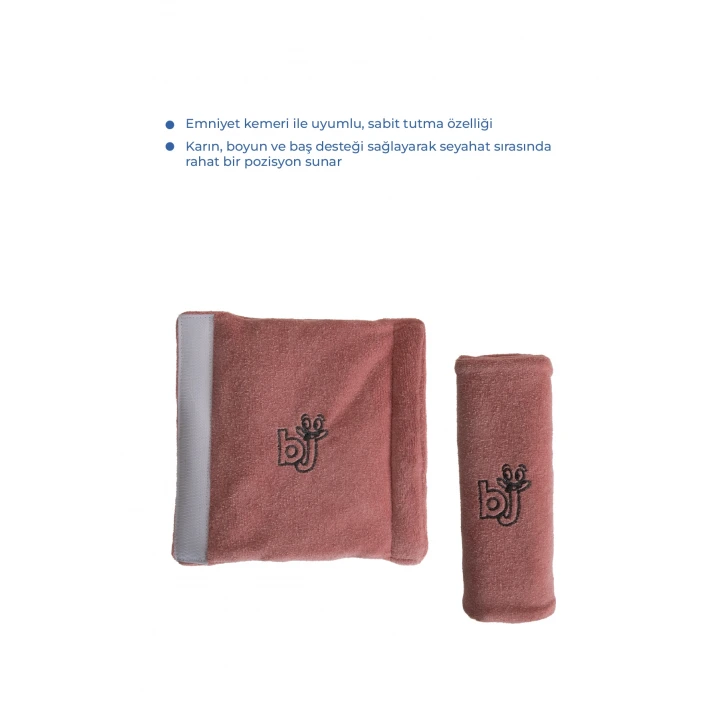 Babyjem Emniyet Kemeri Boyun Koruyucu Gül Kurusu