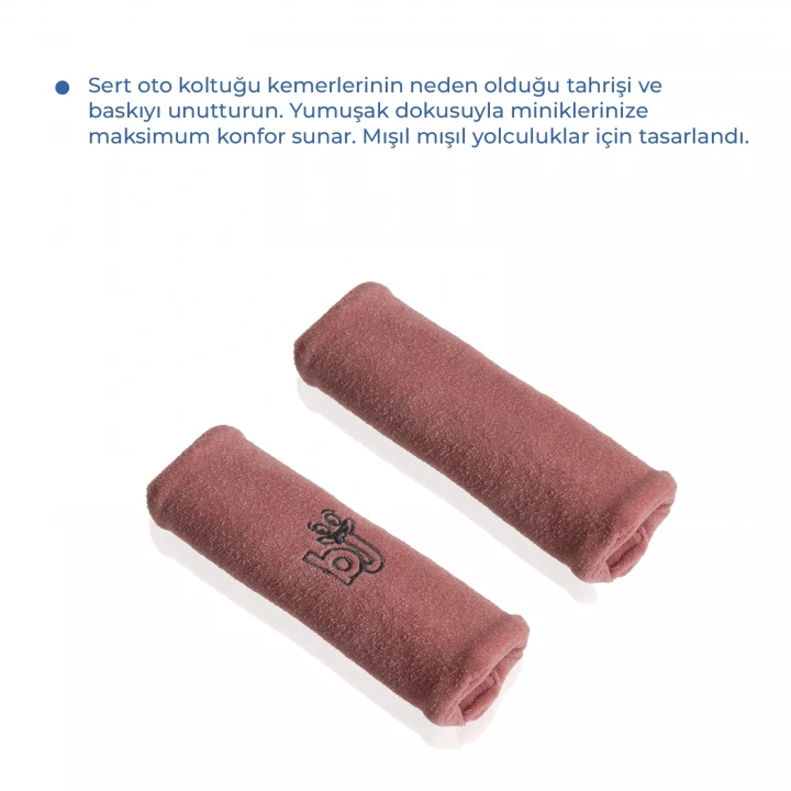 Babyjem Emniyet Kemeri Boyun Koruyucu Gül Kurusu