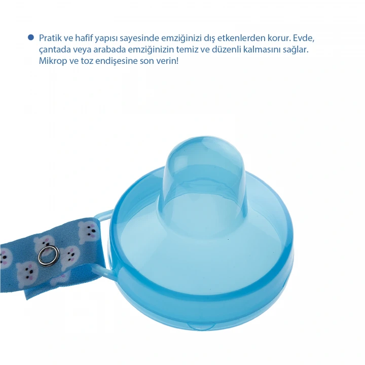 Babyjem Emzik Saklama Kabı Mavi