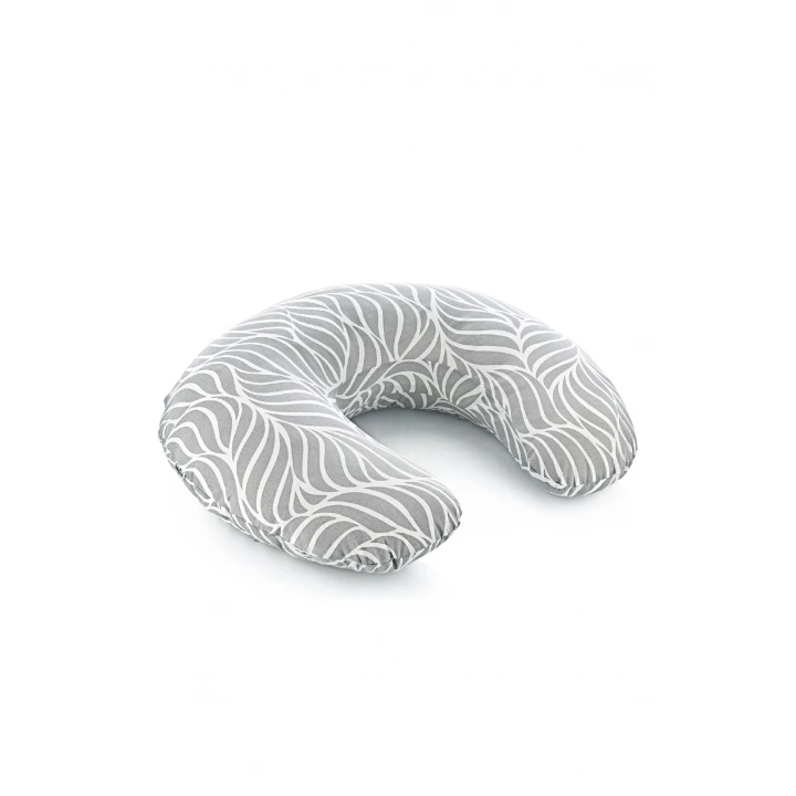 Babyjem Emzirme ve Destek Minderi Gri Yaprak