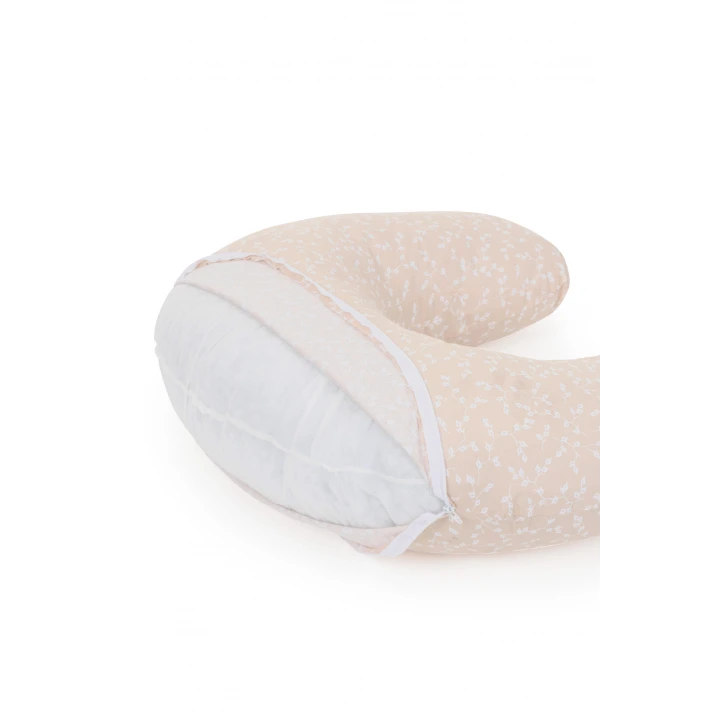 Babyjem Emzirme Ve Destek Minderi Somon Çiçek