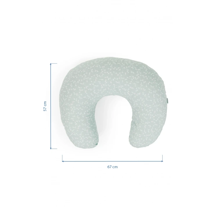Babyjem Emzirme Ve Destek Minderi Yeşil Çiçek