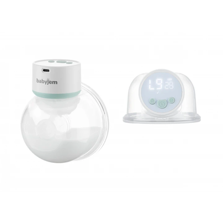 Babyjem Fonksiyonel Led Ekran Giyilebilir Göğüs & Süt Pompası