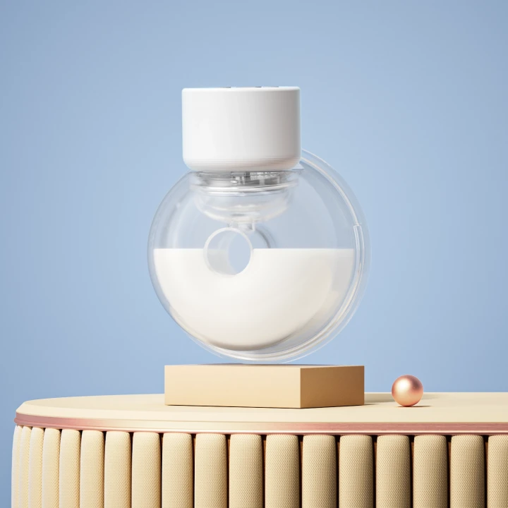 Babyjem Fonksiyonel Led Ekran Giyilebilir Göğüs & Süt Pompası