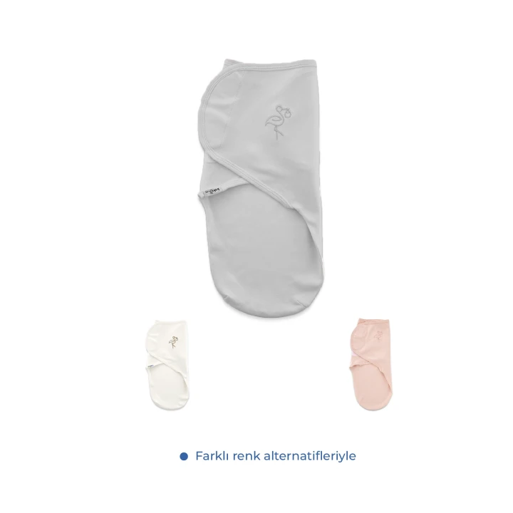 Babyjem İnterlok Pamuklu Kundak Gri