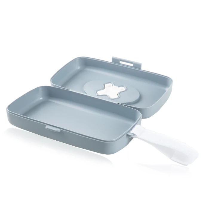 Babyjem Islak Mendil Kutusu Gri / Beyaz