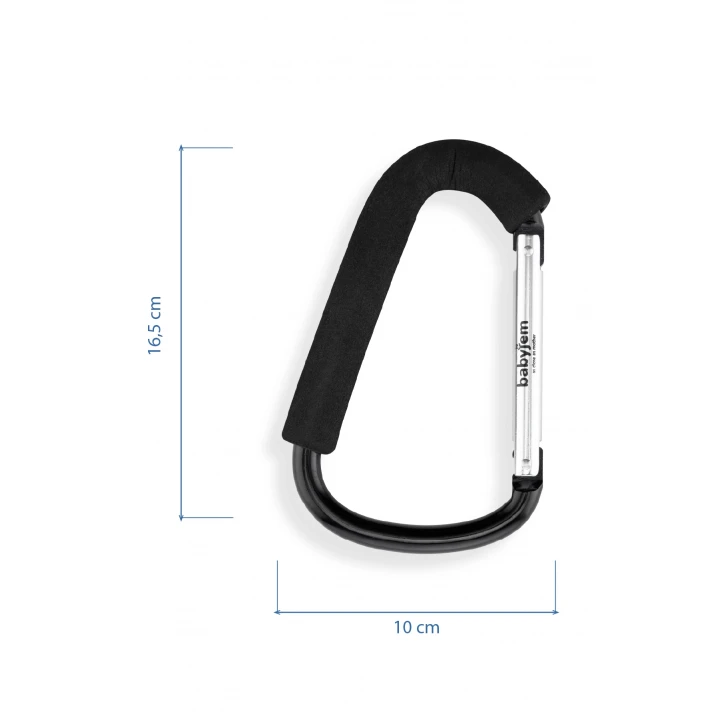 Babyjem Klipsli Bebek Arabası Kancası XL