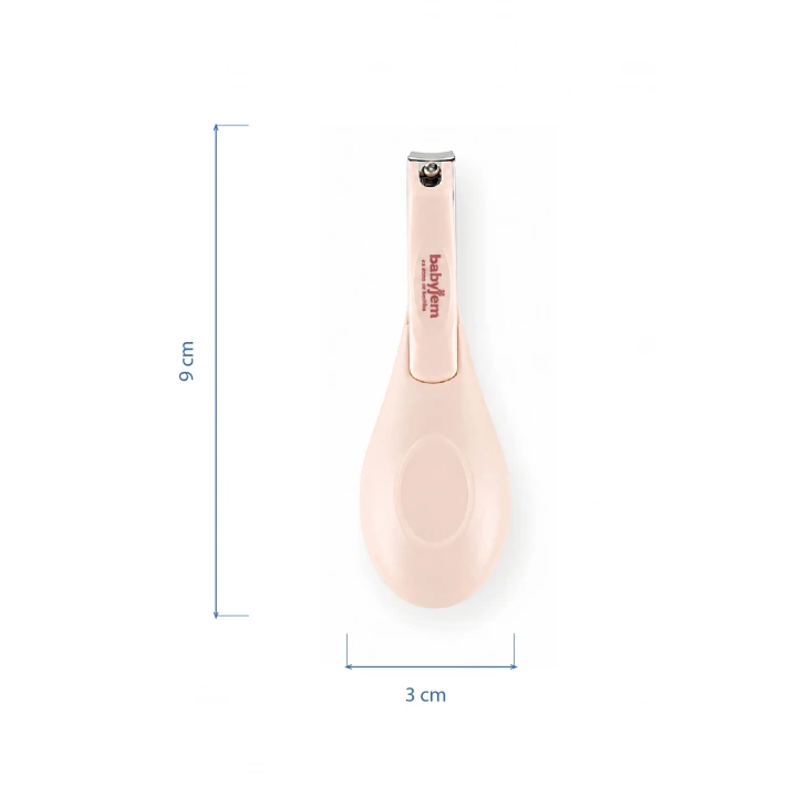 Babyjem Kolay Kavrama Bebek Tırnak Makası Pembe