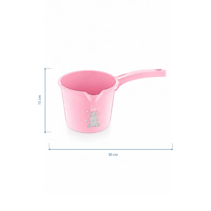 Babyjem Kova & Maşrapa Set Mat Pembe