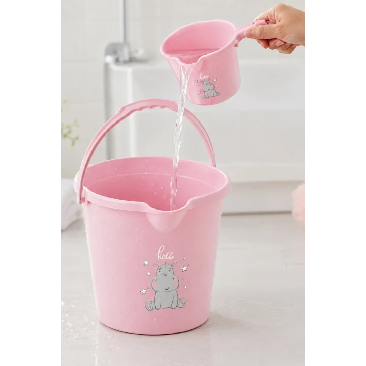 Babyjem Kova & Maşrapa Set Mat Pembe