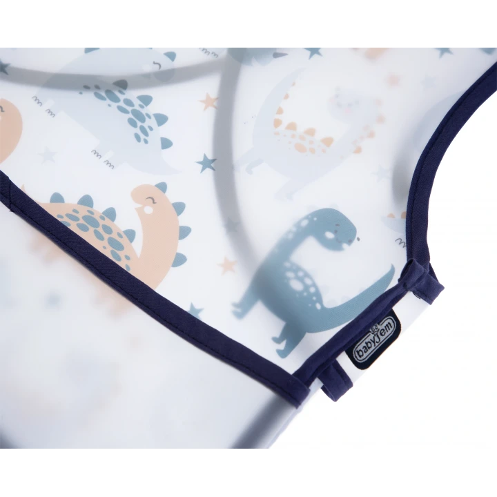 Babyjem Leke Tutmaz Giymeli Dinozor Önlük