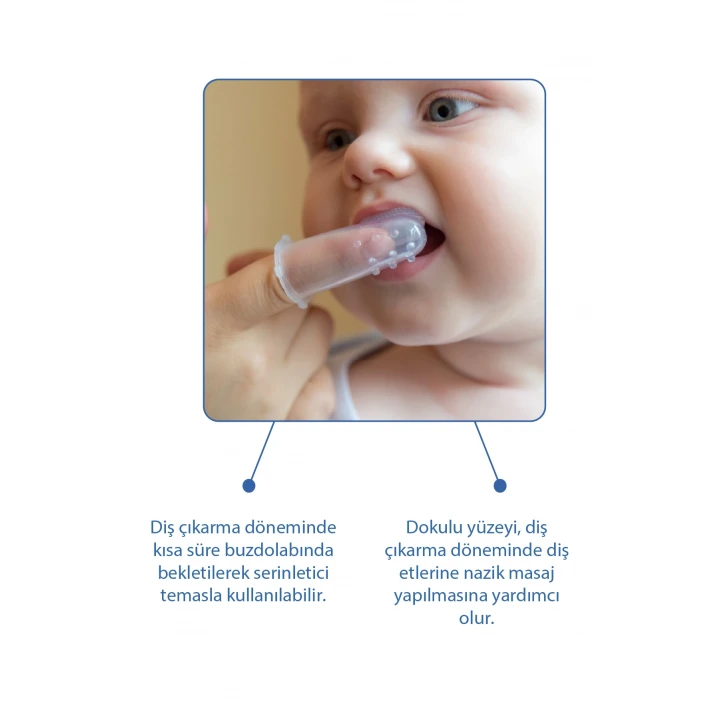 Babyjem Parmak Diş Fırçası + Saklama Kabı Hediyeli