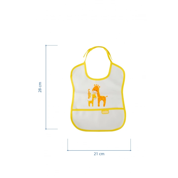 Babyjem poli Muşamba Önlük Küçük Sarı